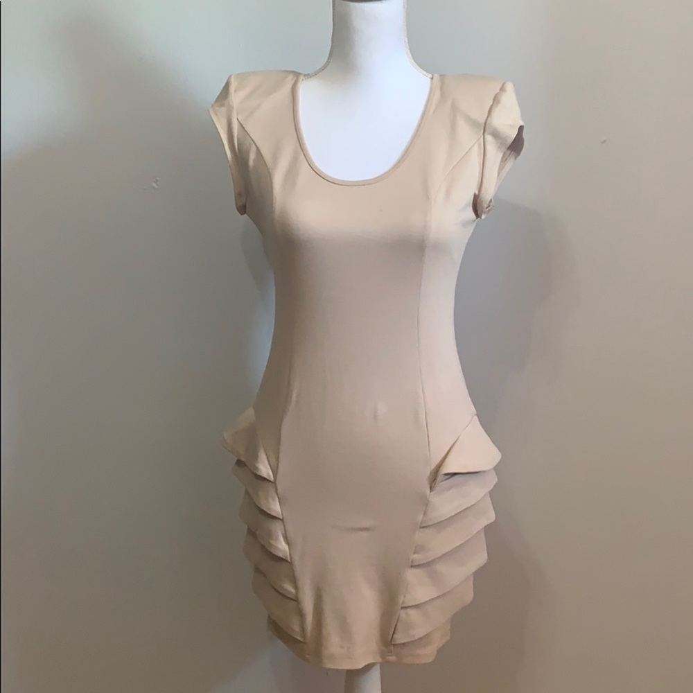 Sexy, stylish open back dress